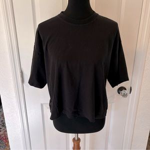 Top Shop Loose Fit Black T-Shirt
